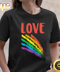 Womens Valentines Day Shirt LGBT Love Shirt Cute Valentines Day T-shirt
