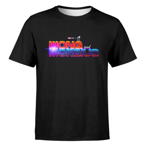 Wong and Morbius Marvel Studio’s Logo Unisex T Shirt