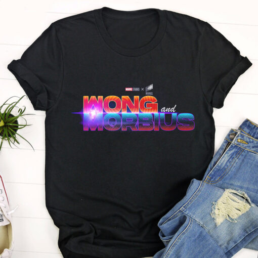 Wong and Morbius Marvel Studio’s Logo Unisex T Shirt