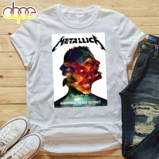 World Tour 2024 Rock God Metallica Shirt