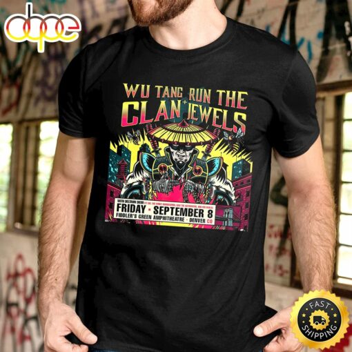 Wu – Tang Clan And Run The Jewels September 8th Tour 2023 Unisex Tshirt