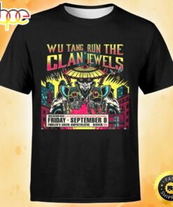 Wu Tang Clan And Run The Jewels September 8th Tour 2023 Unisex Tshirt 2
