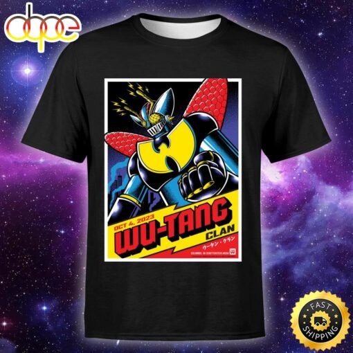 Wu Tang Clan Columbus Oh At Schottenstein Center On October 4th 2023 Shirt