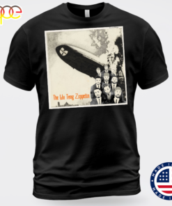 Wu-Tang Clan Led Zeppelin The Wu-Tang Zeppeli Black T-shirt