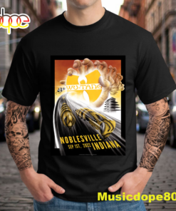 Wu Tang Clan Noblesville September 1 2022 Unisex T shirt 3