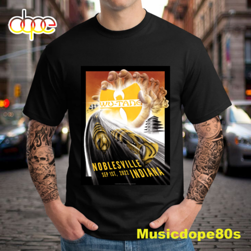 Wu-Tang Clan Noblesville September 1, 2022 Unisex T-shirt