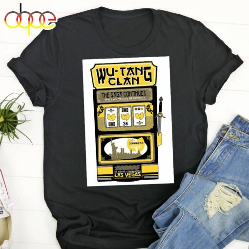 Wu-Tang Clan The Las Vegas Residency 2024 unisex T-shirt