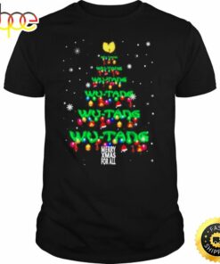 Wu Tang Clan Tree Merry Xmax For All Chirstmas Shirt