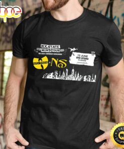 Wu-Tang Clan &amp Nas – NY State Of Mind Tour At The OVO Hydro, Glasgow West End Unisex Tshirt