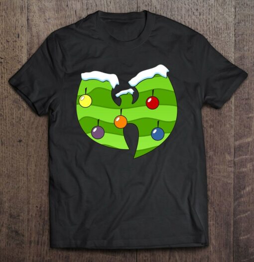 Wu-Tang Logo Christmas Tree Classic T-shirt