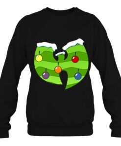 Wu-Tang Logo Christmas Tree Classic T-shirt 1 Wu Tang Logo Christmas Tree Classic T shirt 2