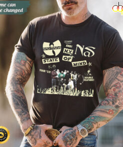 Wu-Tang and NAS NY State of Mind Tour 2022 T-shirt