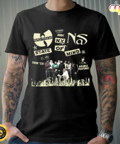 Wu-Tang and NAS NY State of Mind Tour 2022 T-shirt 2 Wu Tang and NAS NY State of Mind Tour 2022 T shirt 3
