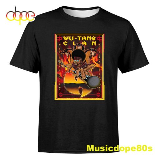 Wu-tang And Nas Mansfield New York State Of Mind Tour 2022 Dates Tshirt