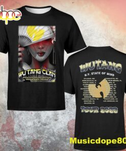 Wu-tang And Nas New York State Of Mind Tour 2022 Dates Virginia Beach T-shirt Wu-tang And Nas New York State Of Mind Tour 2022 Dates Virginia Beach T-shirt