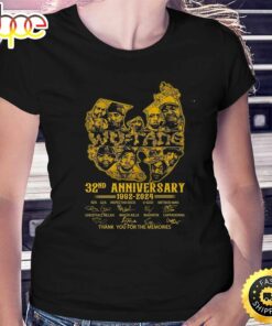Wu-tang Clan 32nd Anniversary 1992 – 2024 Thank You For The Memories T-shirt