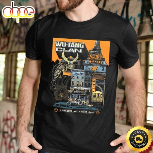 Wu-tang Clan Accor Arena Tonight Tour 2023 Unisex T-shirt