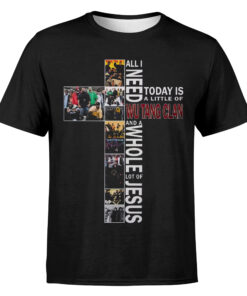 Wu-tang Clan All I Need Today Is a Little Coffee and a Whole Lot of Jesus Tshirt