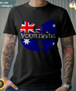Wu-tang Clan Custom Name Logo Australia Unisex T-shirt