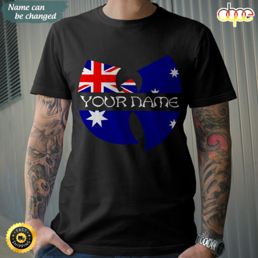 Wu-tang Clan Custom Name Logo Australia Unisex T-shirt