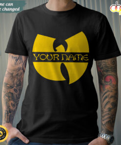 Wu-tang Clan Custom Name Logo Black Unisex Basic T-shirt