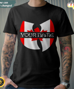 Wu-tang Clan Custom Name Logo CANADA Unisex T-shirt