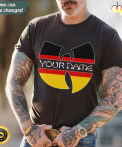 Wu-tang Clan Custom Name Logo Germany Unisex T-shirt Wu-tang Clan Custom Name Logo Germany Unisex T-shirt