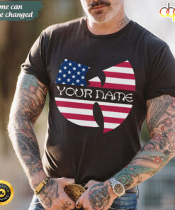 Wu-tang Clan Custom Name Logo USA Unisex T-shirt Wu-tang Clan Custom Name Logo USA Unisex T-shirt