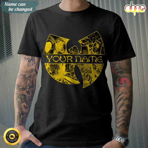 Wu-tang Clan Custom Name Logo Unisex T-shirt