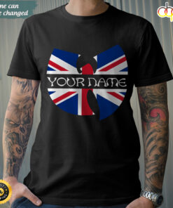 Wu-tang Clan Custom Name Logo United Kingdom Unisex T-shirt