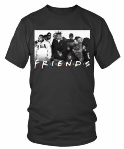 Wu-tang Clan Friends Black Tshirt