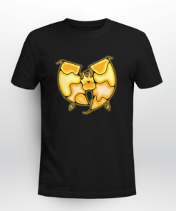 Wu-tang Clan Logo Gold Butterfly T-Shirt