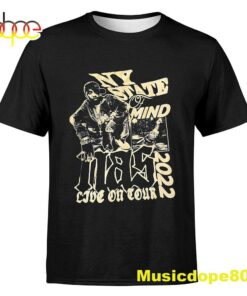 Wu tang Clan New York State Of Mind Nas Live On Tour 2022 Dates Tshirt 3