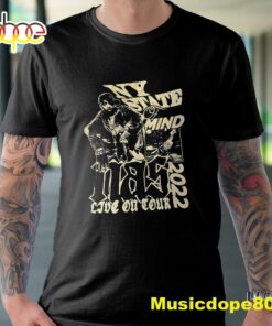 Wu-tang Clan New York State Of Mind Nas Live On Tour 2022 Tshirt