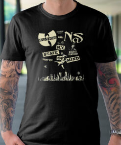 Wu-tang Clan & Nas New York State Of Mind Tour 2023 Unisex T-shirt Wu-tang Clan & Nas New York State Of Mind Tour 2023 Unisex T-shirt