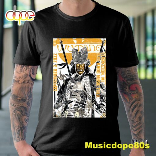 Wu-tang Clan &amp Nas New York State Of Mind Tour Tour 2022 Clarkston, MI Pine Knob Music Theatre Tshirt