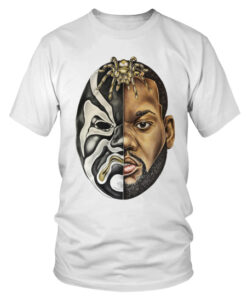 Wu-tang Ghostface Killah Half Face Tshirt