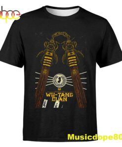 Wu tang Killa Bees New York State Of Mind Tour 2022 Swarm In Camden T shirt 1