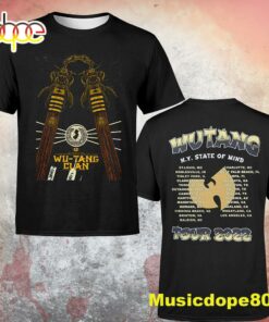 Wu-tang Killa Bees New York State Of Mind Tour 2022 Swarm In Camden Unisex T-shirt