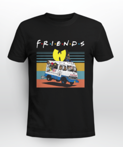 WuTang Clan Friends Vintage Black Tshirt