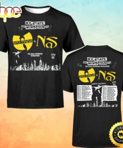 Wutang &amp Nas N.Y State Of Mind Tour 2023 Dates The Saga Continues Worldwide North America Unisex T-shirt