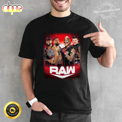 Wwe Raw Summerslam Fallout Black Unisex T Shirt