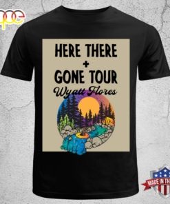 Wyatt Flores Here There Gone Tour T-shirt
