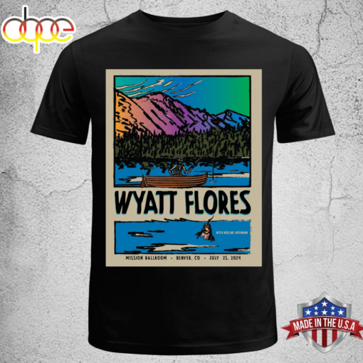 Wyatt Flores Jul 25 2024 Tour Denver Co Unisex T-shirt