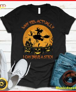 Yes Actually I Can Drive A Stick Halloween 2022 T-Shirt