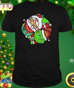 Yin And Yang Grinch Santa Claus I Stole Christmas 2023 Shirt