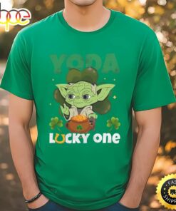 Yoda Lucky One Saint Patrick T-shirt