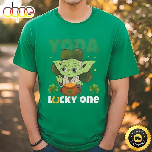 Yoda Lucky One Saint Patrick T-shirt