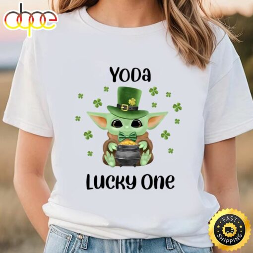 Yoda Lucky One St Patrick’s Day Shirt