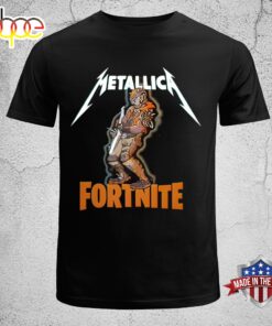 Youth Fortnite X Metallica Fire Unisex T-Shirt